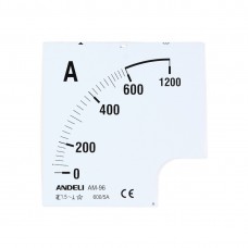Шкала для амперметра ANDELI 400/5 (new)