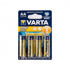 Батарейка VARTA Longlife Mignon 1.5V - LR6/ AA (4 шт) (4106) <4106-4>