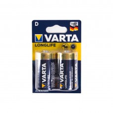 Батарейка VARTA Longlife Mono 1.5V - LR20/ D (2 шт) (4120) <4120-2>
