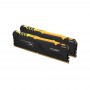 Оперативная память Kingston HyperX Fury RGB HX426C16FB3AK2/16 DDR4 16G (2x8G) 2666MHz