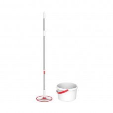 Комплект для уборки Xiaomi Yijie Rotary Mop Set Red Gray Cloth Белый