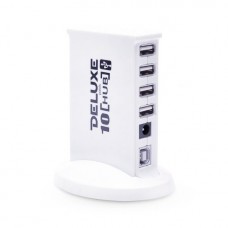 Расширитель USB Deluxe на 10 Портов DUH1002W