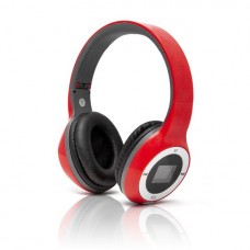 Наушники Global SX-999 Беспроводные с MP3/FM Красный